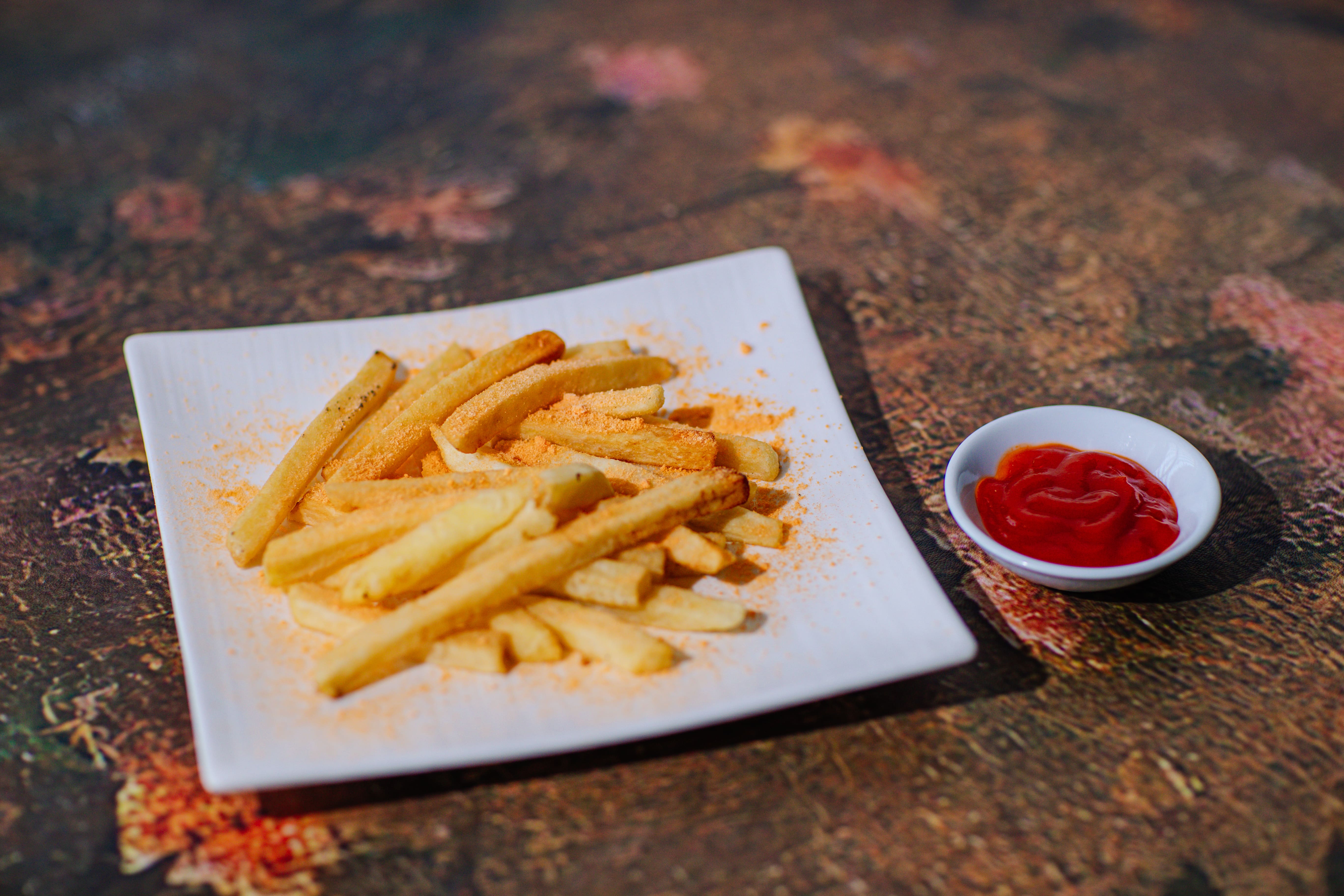 Khoai tây lắc phomai (cheese with potatoes)