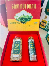 SÉT QUÀ HỘP  HOA SÂM - MẬT ONG