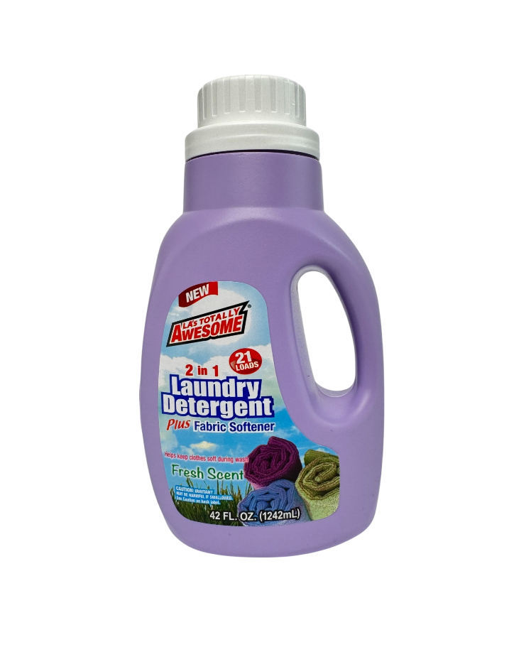 LA’s Totally Awesome® 2-in-1 Laundry Detergent + Fabric Softener